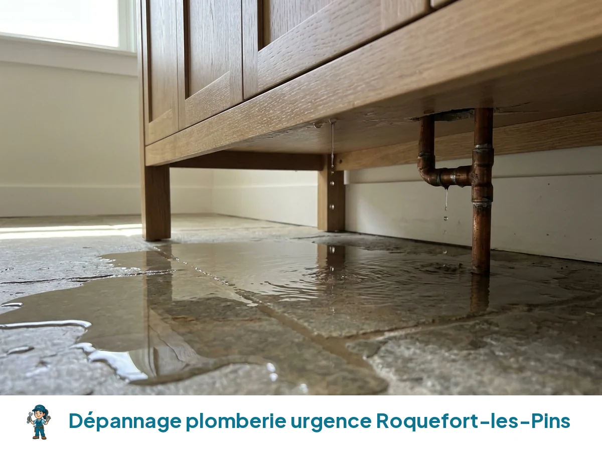 Dépannage plomberie urgence à Roquefort-les-Pins