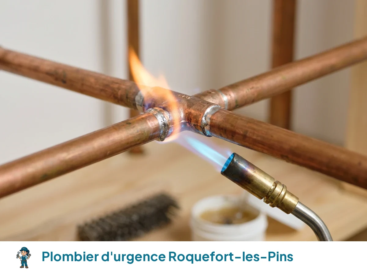 Plombier d'urgence à Roquefort-les-Pins