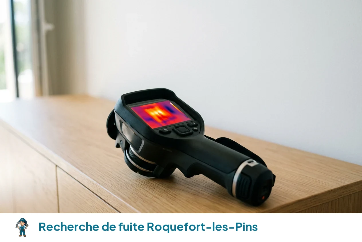 Recherche de fuite à Roquefort-les-Pins