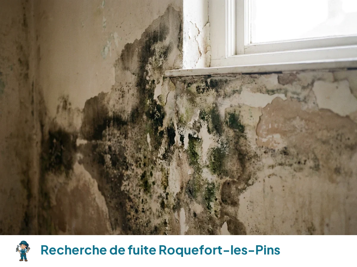 Recherche de fuite à Roquefort-les-Pins