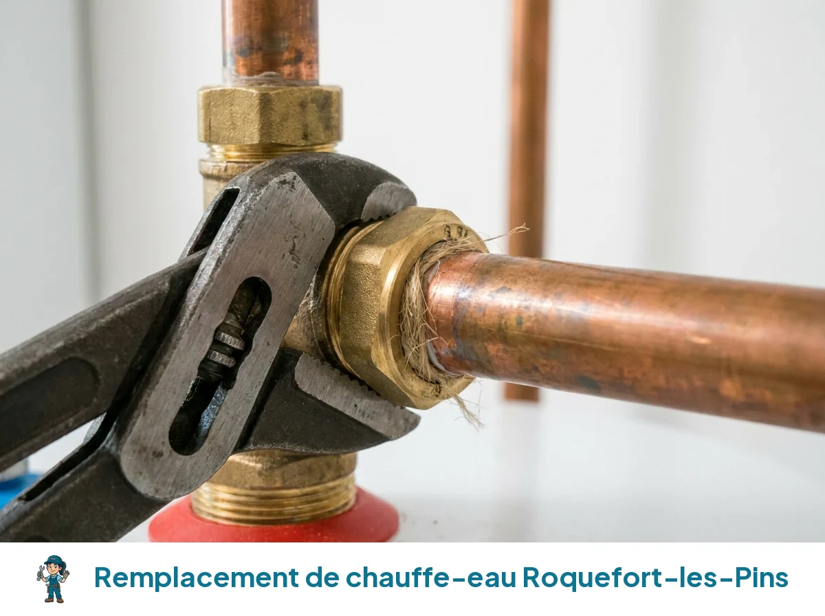 Remplacement de chauffe-eau à Roquefort-les-Pins