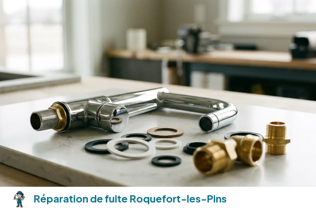 Réparation de fuite à Roquefort-les-Pins