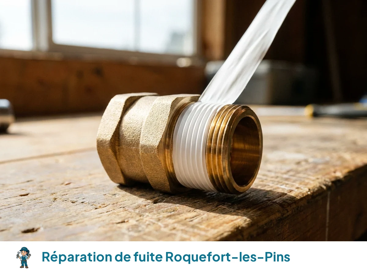 Réparation de fuite à Roquefort-les-Pins